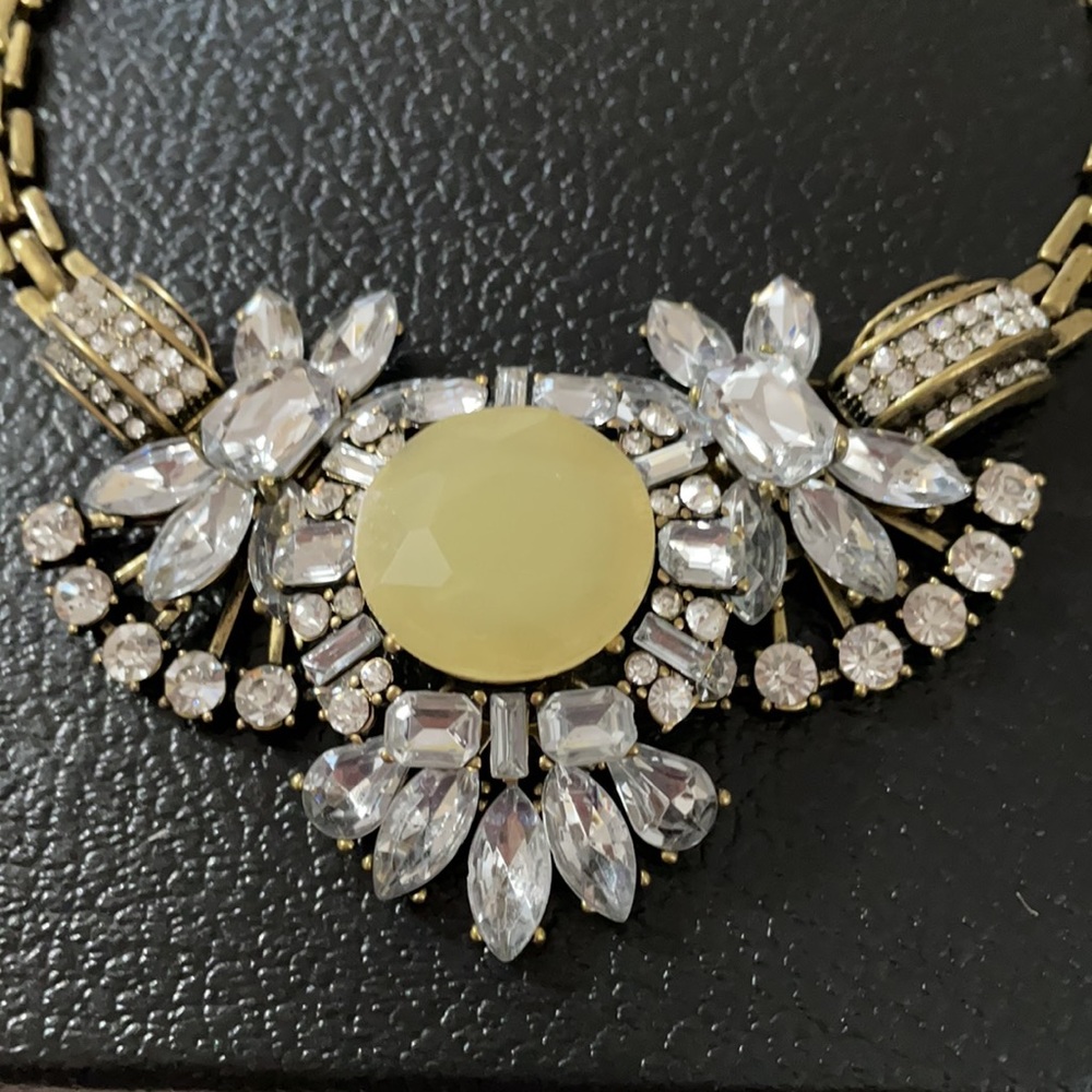 Statement Princess Necklace Crystal - image 3